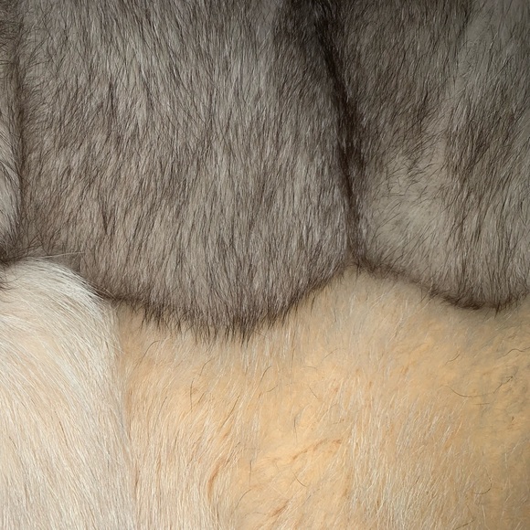 Real Mink Fur Stole Wrap - Picture 4 of 6
